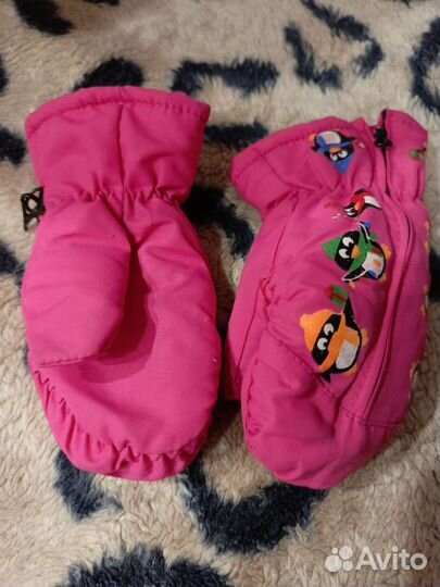 Варежки детские весна-осень