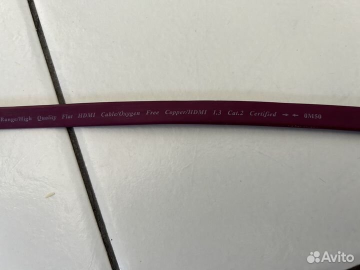 Кабель hdmi Real Cable 2м