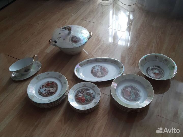 Столовый сервиз мадонна на 6 человек 22 предмета