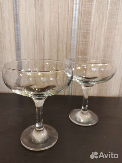 Бокалы-креманки для шампанского