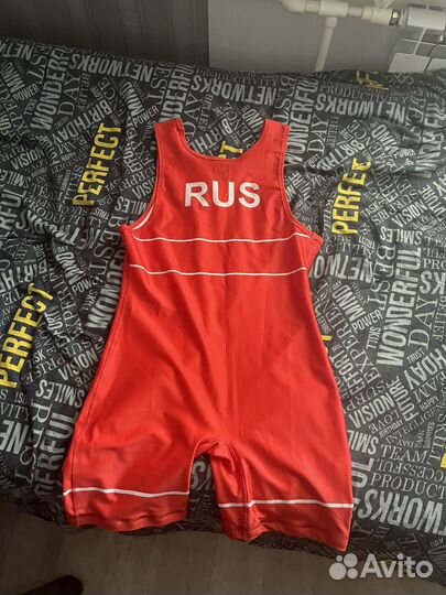 Борцовское трико Green Hill