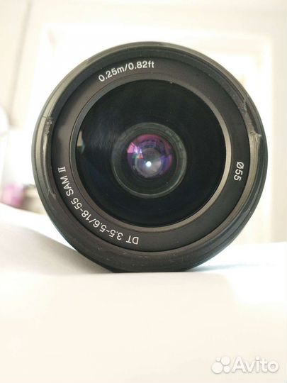 Объектив sony 18-55 SAM II DT 3,5-5,6