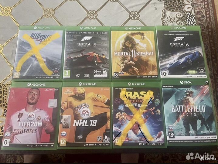 Игры на xbox one s диски