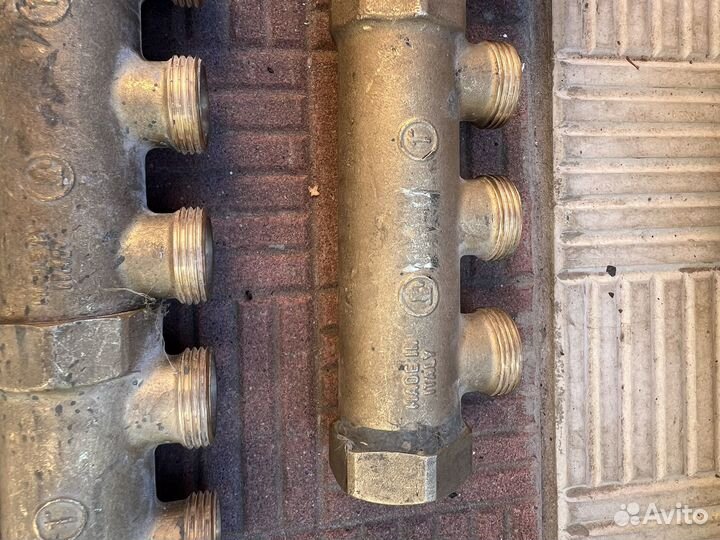 Коллектор для отопления, воды (набор ) Италия