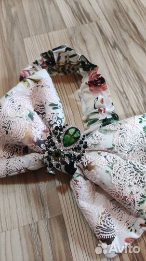 Конверт на выписку с кружевом