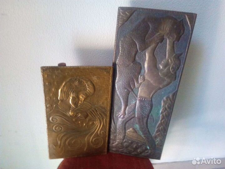 Икона. Чеканка. Подсвечник