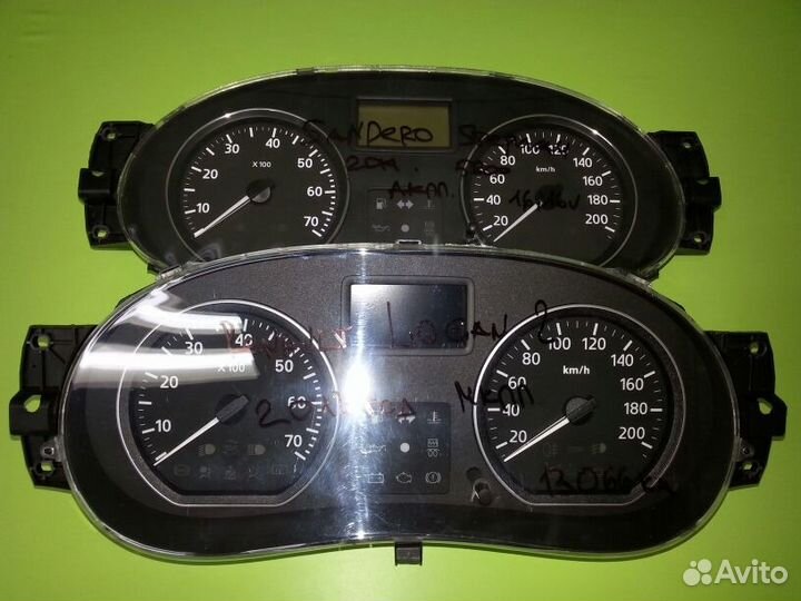 Щиток приборов Сандеро Логан панель комбинация