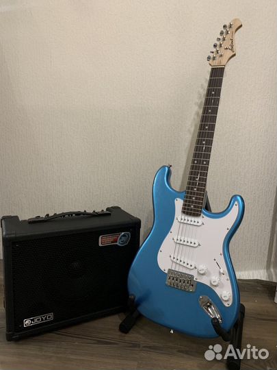 Электрогитара aria pro 2,комбоусилитель joyo DC-30