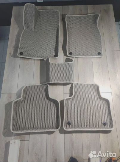 Автоковрик EVA в Хëндай Элантра 3D с бортами