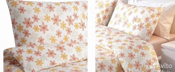 Постельное белье, подушки IKEA новое