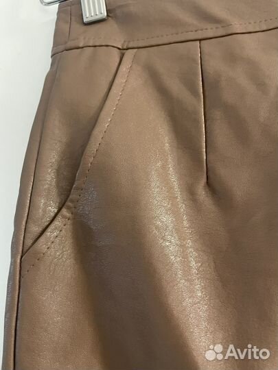 Коженая юбка