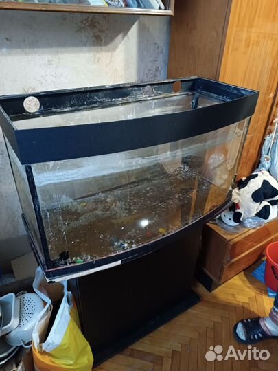 Аквариум с тумбой бу