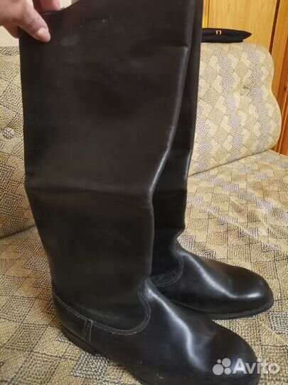 Офицерские хромовые сапоги 42р