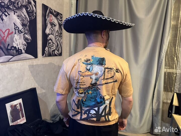 Футболка мужская оверсайз