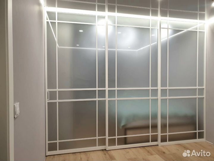 Стеклянная перегородка межкомнатные перегородки