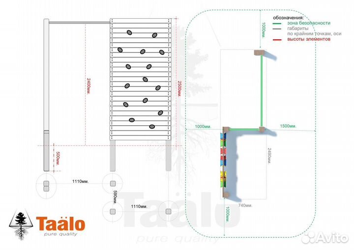 Спортивный уголок Серия S модель 5
