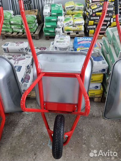 Тачка строительная усиленная 1 колесная