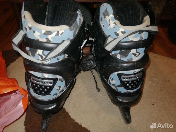 Коньки раздвижные 38-41