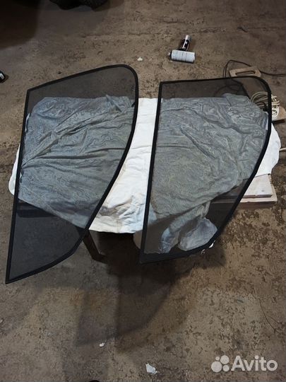 Магнитная сетка на передние стекла логан ларгус