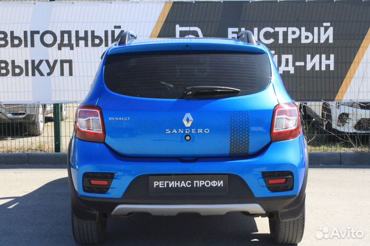 Renault Sandero Stepway 1.6 МТ, 2017, 76 872 км