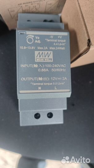 Блок питания MeanWell HDR-30-12