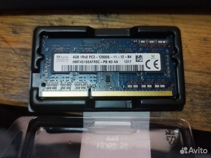 Оперативная память ddr3 для ноутбука 4gb