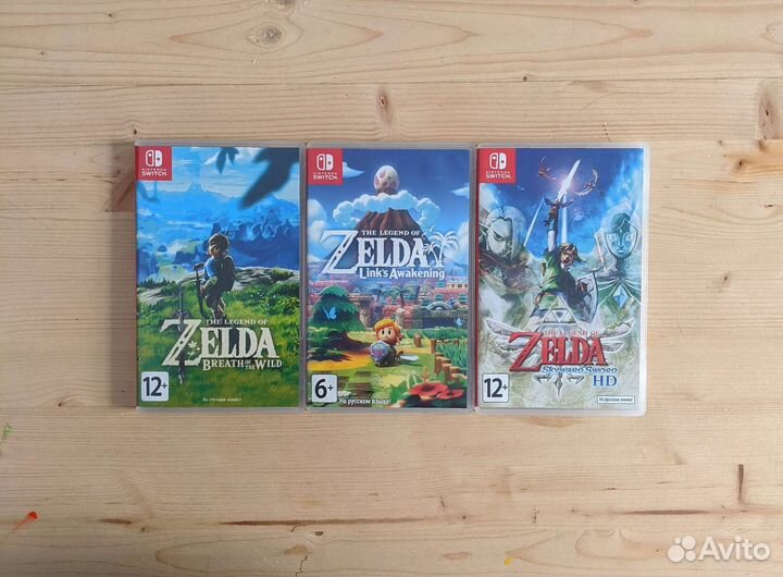 Игры серии The Legend of Zelda для Nintendo Switch