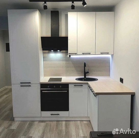 Кухня серая матовая цена за всю