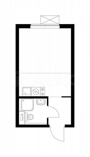 2-к. квартира, 20,1 м², 15/20 эт.