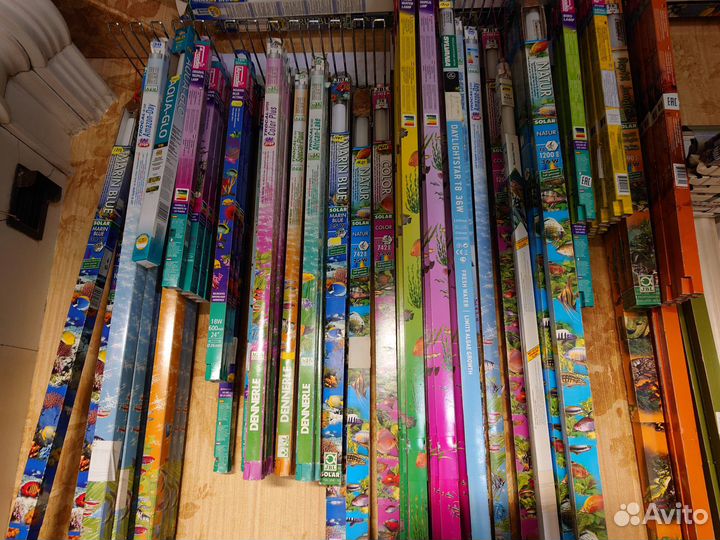 Лампы для аквариумов, террариумов, птиц. Пускатели