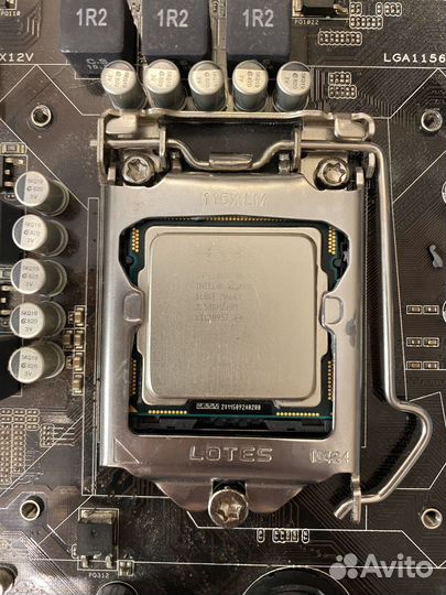 Материнская плата P7H55-M LE + Xeon 3400