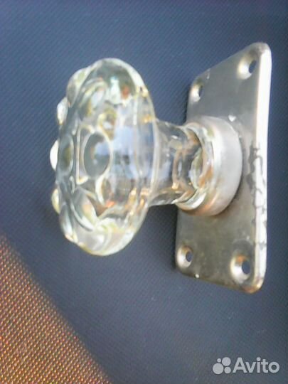 Стеклянные дверные ручки СССР