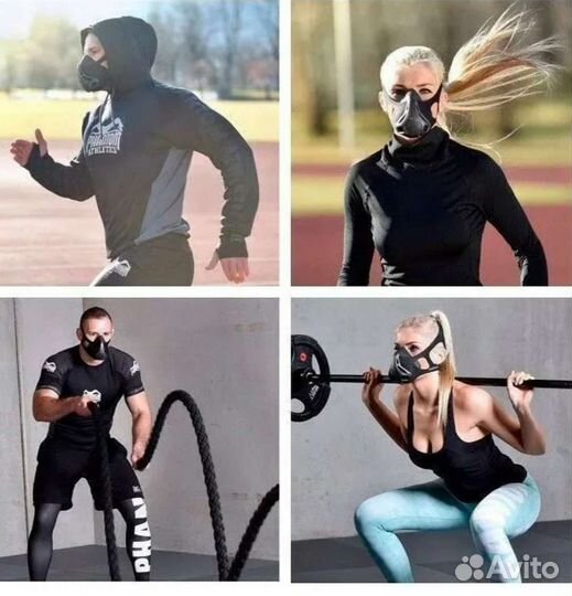 Маска тренировочная. Размер М