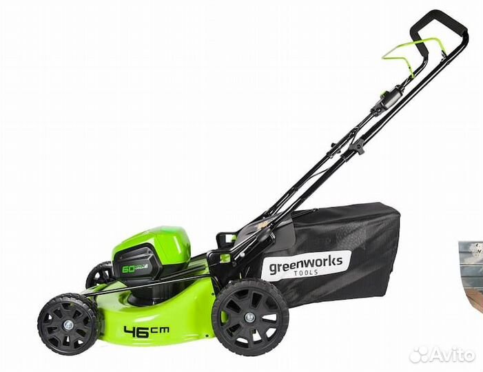 Газонокосилка самоходная Greenworks GD60LM46SP 60V