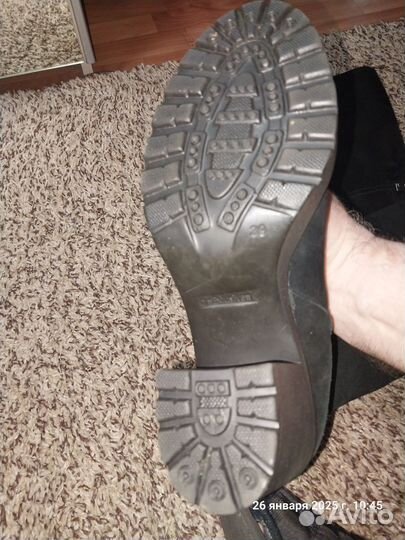 Сапоги женские зимние 39