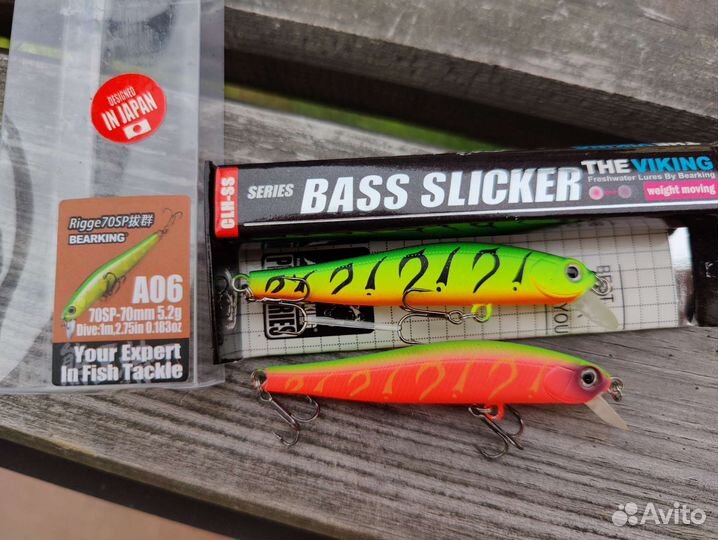 Воблеры bearking. Новые