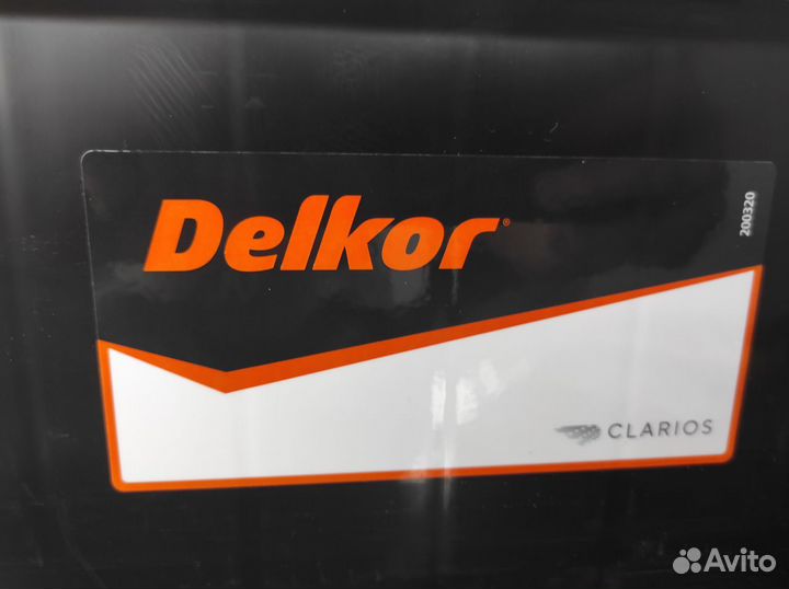 Аккумулятор 75Ач Delkor 600А 80D26L азия обратный