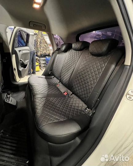 Авточехлы из экокожи для Audi A3 (8V)