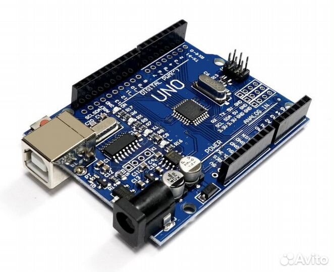 Arduino UNO R3, atmega328P, CH340G (Ардуино)
