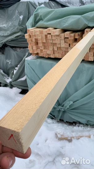 Брусок обрезной хвоя 50x50x3000
