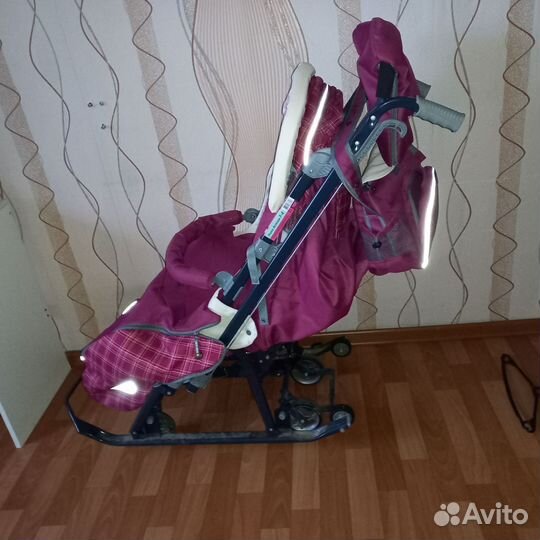Санки коляска ника