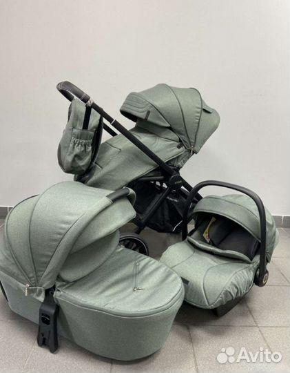 Коляска 3в1 Новая стильная (разные расцветки)