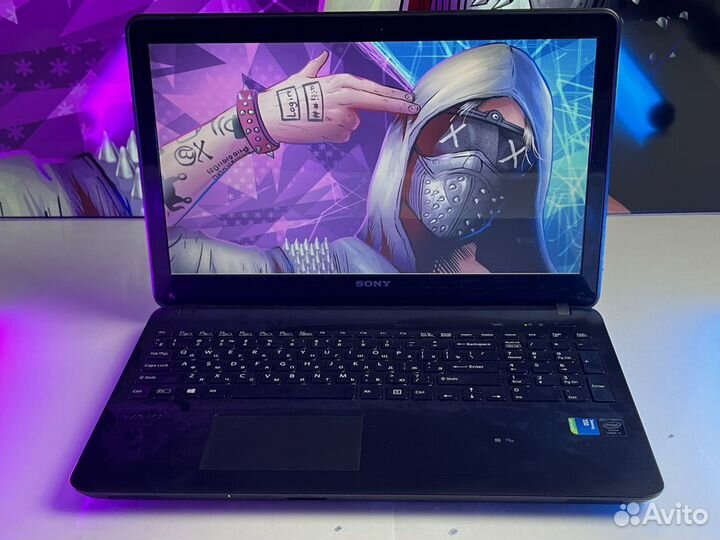 Игровой Sony Vaio 15/i5/8Gb/SSD/GT 740M