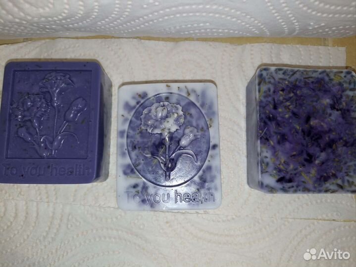 Мыло ручной работы набор 2 вида