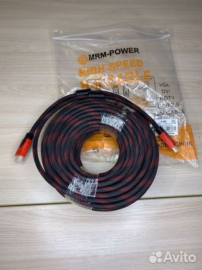 Кабель hdmi - hdmi 20 метров новый