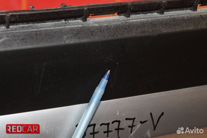 Спойлер бампера заднего Kia Rio 4 X-Line (20)