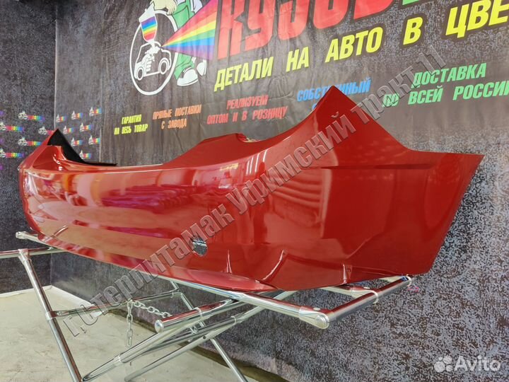Бампер авео chevrolet aveo T300 все цвета задний