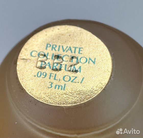 Estee lauder Private Collection духи 3 мл винтаж