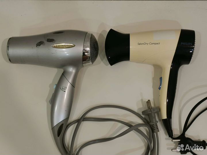 Фен складной бу Remington и Philips
