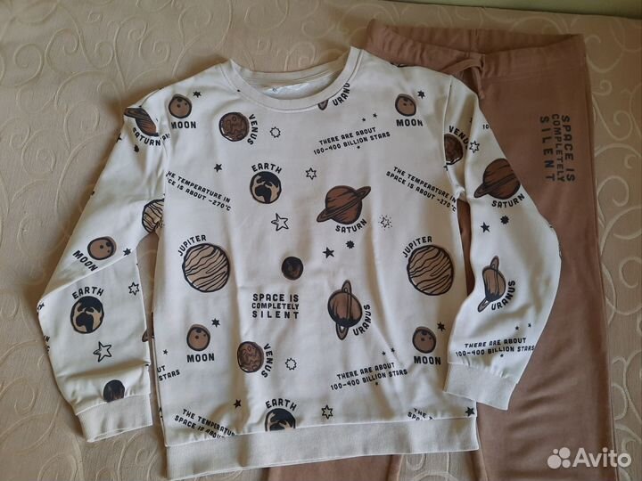 Трикотажный костюм H&M рост 140